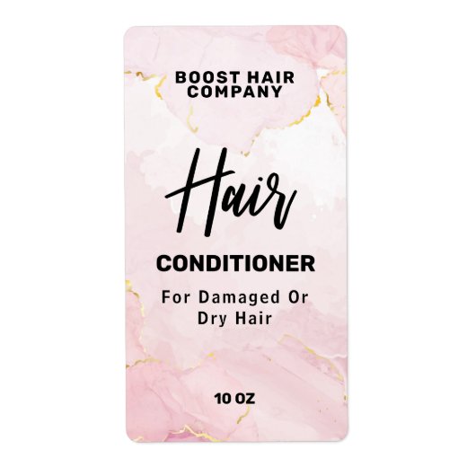 Lush Ink Pink Shampoo Labels (Voorkant)