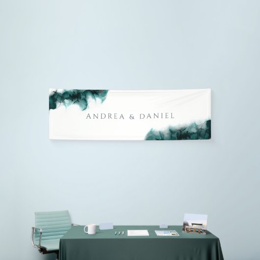 Lush-inkt trouwbanner spandoek (Beurs)