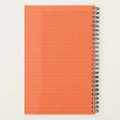 Lush Lava Oranje Knit Fast, Die Warm Planner (Achterkant)