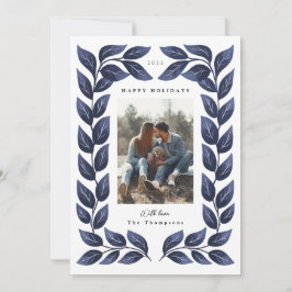 Lush Leafy Border Vakantie Kaart