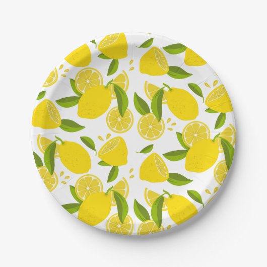 Lush Lemon Party Bord (Voorkant)
