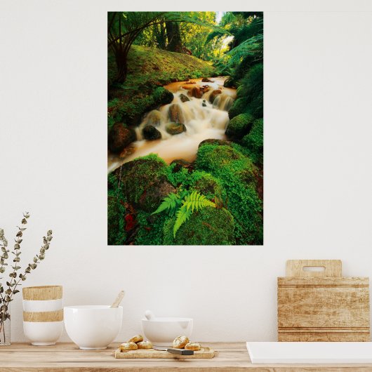 Lush Natural Colors Poster (Keuken)