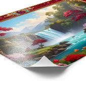 Lush" "Nature Fantasy Art Print Foto Afdruk (Hoek)