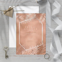 Lush Palm Leaf Vrijgezellenfeest Terra Cotta ID956