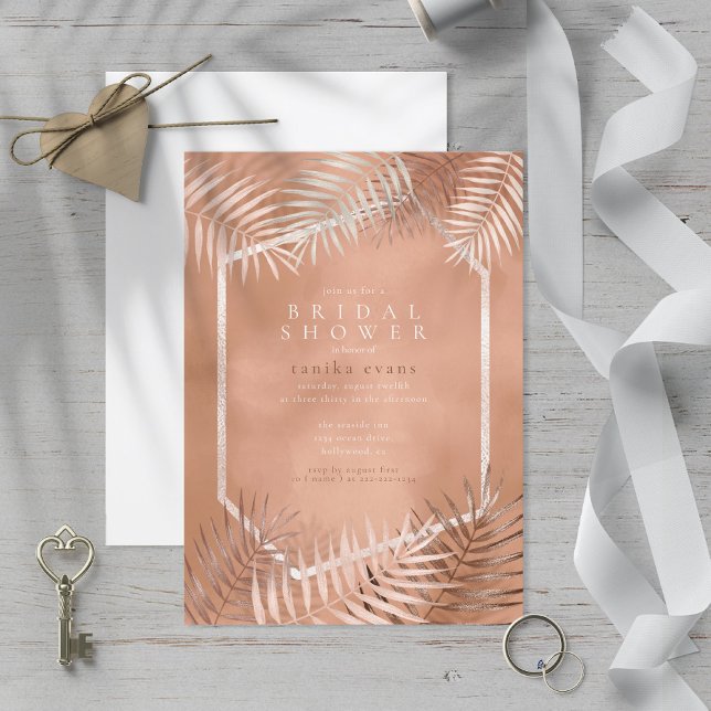 Lush Palm Leaf Vrijgezellenfeest Terra Cotta ID956 (Creator heeft geüpload)