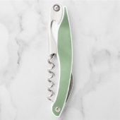 Lush Palm Leaf Wedding Moss Green ID956 Kurkentrekker (Voorkant)