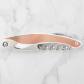 Lush Palm Leaf Wedding Terra Cotta ID956 Kurkentrekker (Voorkant)