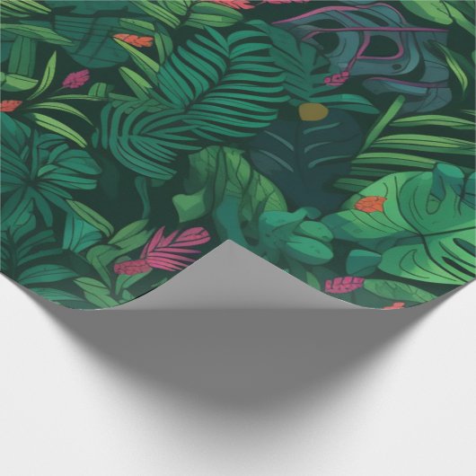Lush Rainforest Cadeaupapier (Hoek)