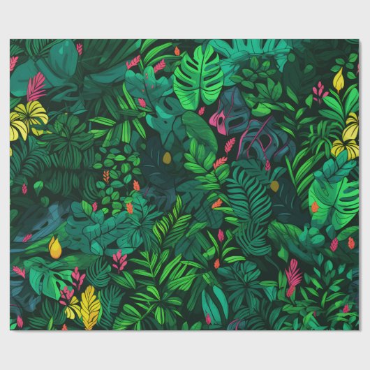 Lush Rainforest Cadeaupapier (Vlak)