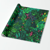 Lush Rainforest Cadeaupapier (Uitgerold)