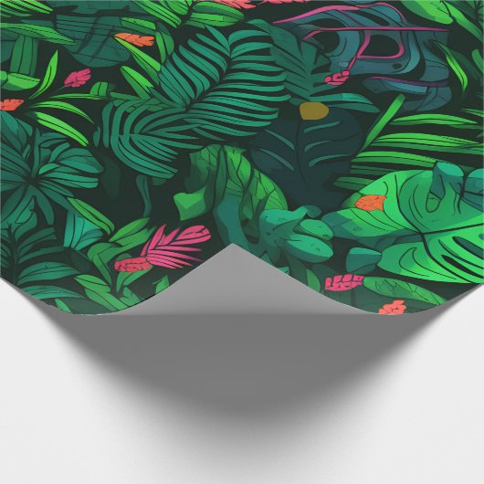 Lush Rainforest Cadeaupapier (Hoek)