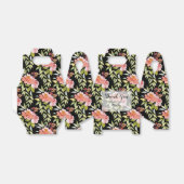 Lush Red Floral Greenery Bedankt Bedankdoosjes (Uitgevouwen)