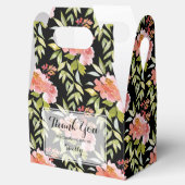 Lush Red Floral Greenery Bedankt Bedankdoosjes (Geopend)