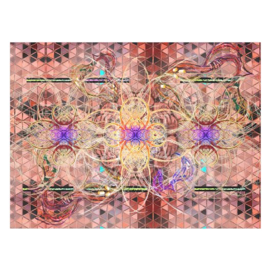 Lush Rusty Tangled Syberpunk Tafelkleed (Voorkant (Horizontaal))