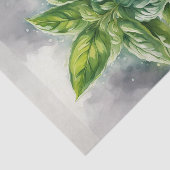 Lush Spring Basil Decoupage Papier (Detail)