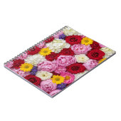 Lush Summer Bloom Floral Notitieboek (Linkerzijde)