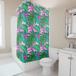 Lush Tropical Foliage Shower Curtain Douchegordijn