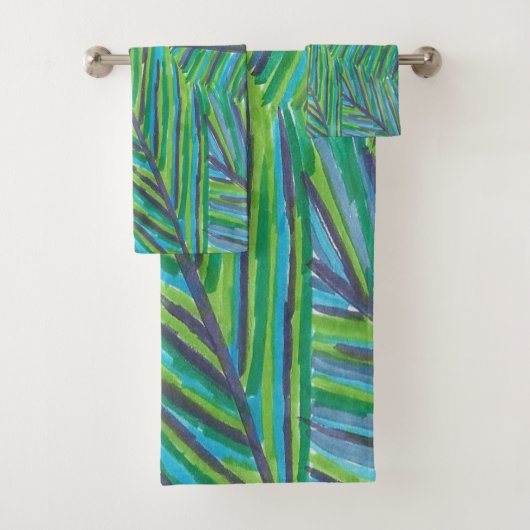Lush Tropical Nights Bad Handdoek (Insitu)