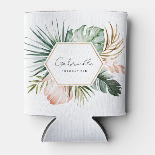 Lush Tropics Bridesmaid Koelbox Cozy Blikjeskoeler (Voorkant)