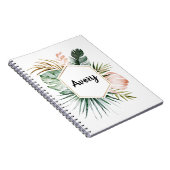Lush Tropics Personalized Notitieboek (Rechterzijde)