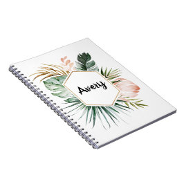 Lush Tropics Personalized Notitieboek