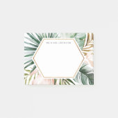 Lush Tropics Post It Note Pad (Voorkant)