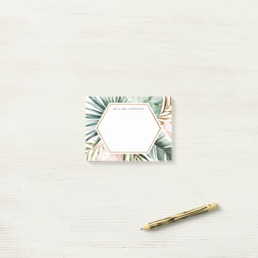Lush Tropics Post It Note Pad (Op bureau)