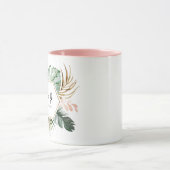 Lush Tropics Wedding Coffee Mok (Midden)