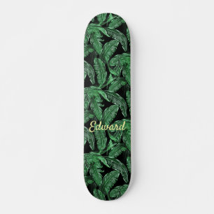 Lush Warm Oerwoud Leaves Persoonlijk Skateboard