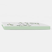 Lush Waterverf Greenery Geometric Wedding Gastenboek (Rug)