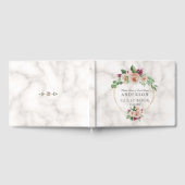 Lush Waterverf Olive Branches Wreath Wedding Gastenboek (Volledig)