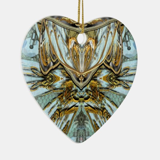 LushFlow Elegant Lady Keramisch Ornament (Rechts)