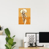 Lushmeiden"Harlow" Poster (Thuiskantoor)