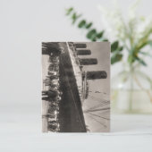 Lusitania Arrives New York City 1907 Briefkaart (Staand voorkant)