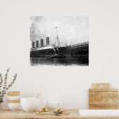 Lusitania Docking Poster (Keuken)
