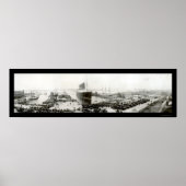 Lusitania End Voyage Foto 1907 Poster (Voorkant)