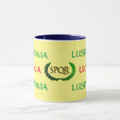 Lusitania SPQR Roman Empire Mok (Midden)