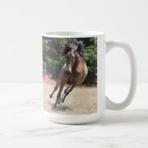 Lusitano-paard in vrijheid mok