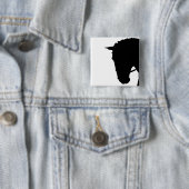 Lusitano Vierkante Button 5,1 Cm (In situ)