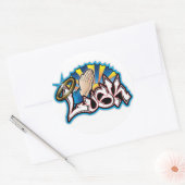 Lusk Ronde Sticker (Envelop)