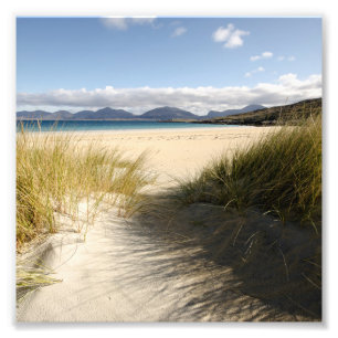 Luskentyre Beach Foto Afdruk