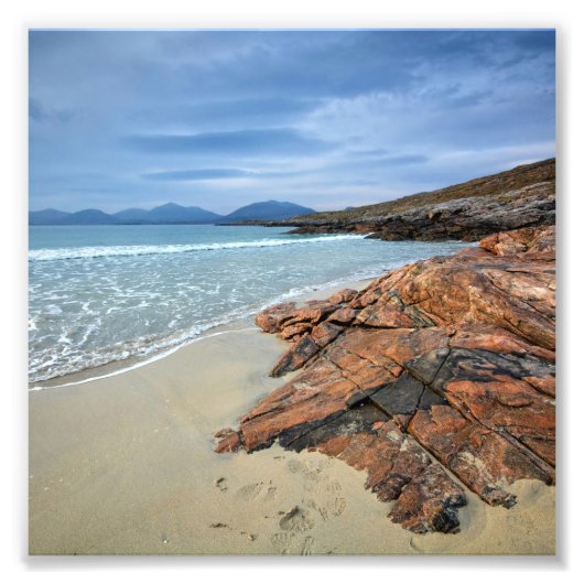 Luskentyre, eiland Harris Foto Afdruk (Voorkant)