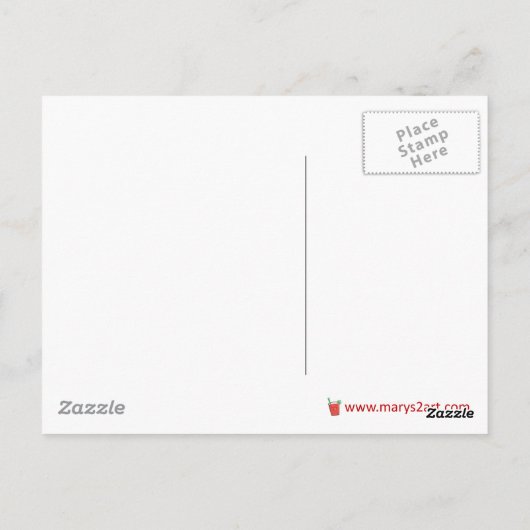 Lusse belastingdag voor Hoesje Briefkaart (Achterkant)