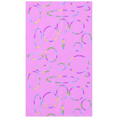 Lussen op roze tafelkleed (Voorkant)