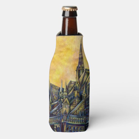 Lust in de ruimte flesjeskoeler (Fles Voorkant)