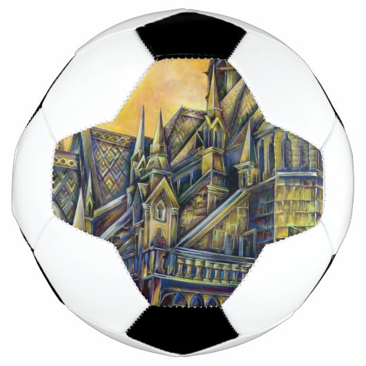 Lust in de ruimte voetbal (Voorkant)