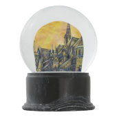 Lust in ruimte sneeuwbol (Achterkant)