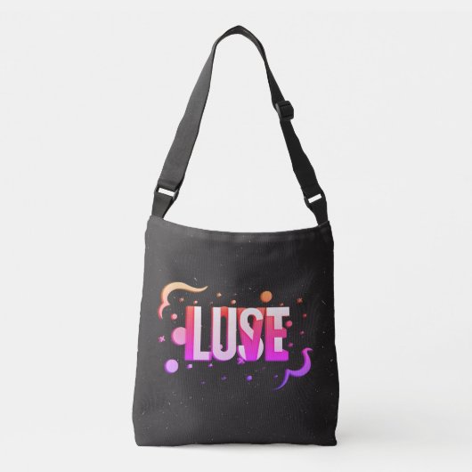 Lust Love - Happy Mix Edition Crossbody Tas (Voorkant)