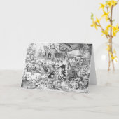 Lust (Luxuria), de zeven hoofdzonden Kaart (Gele Bloem)