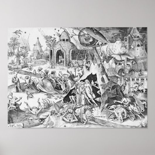 Lust (Luxuria), de zeven hoofdzonden Poster (Voorkant)